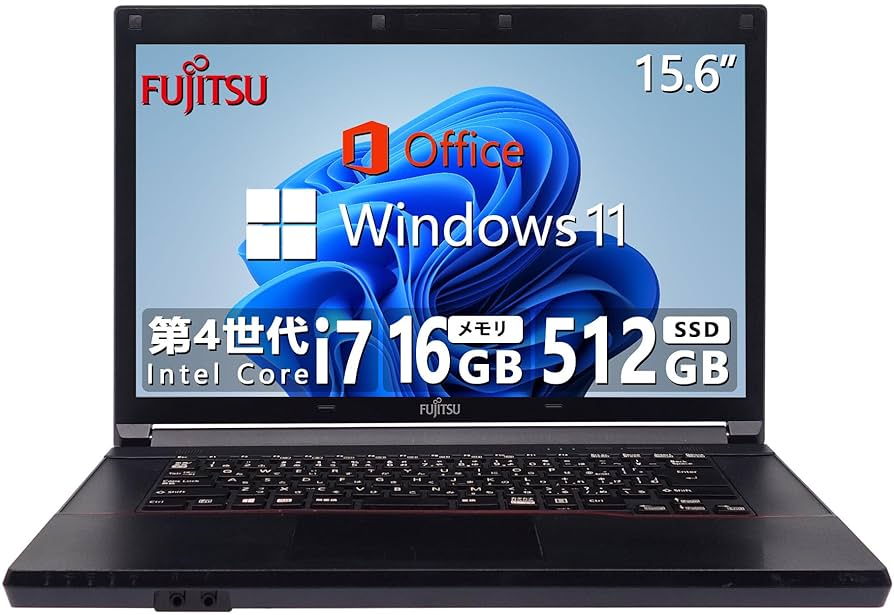 ノートパソコン　FUJITSU　windows10　corei7 Amazon.co.jp: 【整備済み品】 ノートパソコン 富士通 FUJITSU